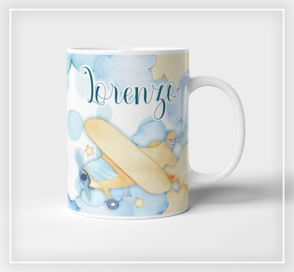 arte caneca brinquedos aquarelados arquivo digital papelaria personalizada