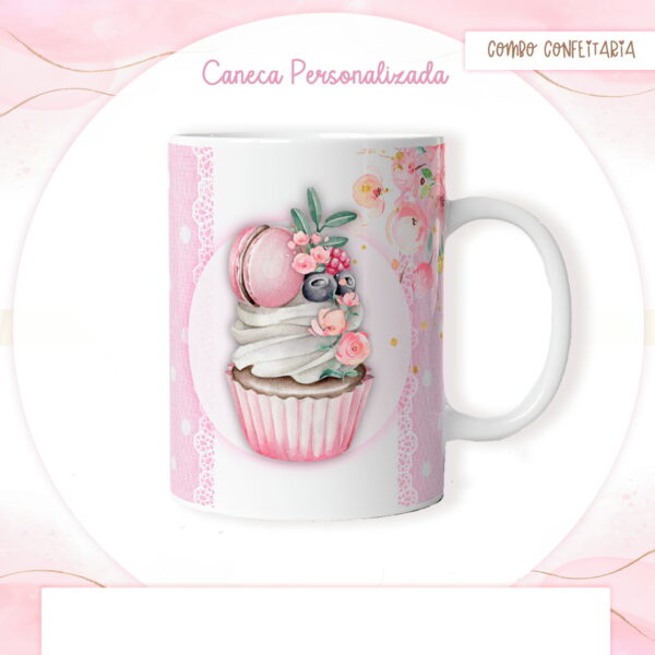 arte caneca confeitaria 3 arquivo digital papel e scrapbook