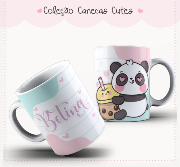 arte caneca cute 2 arquivo digital estampas personalizadas