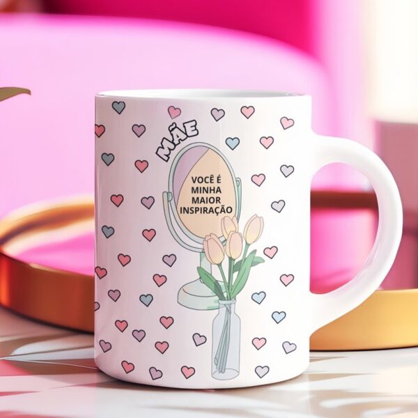 arte caneca mae voce e minha maior inspiracao png arte canecas sublimacao dia das maes png 1