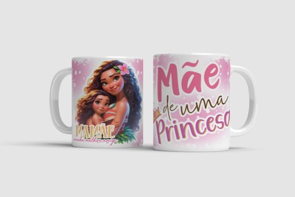 arte caneca maes princesas png canecas maes