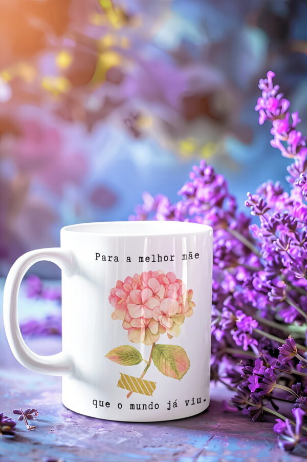 arte caneca para a melhor mae que o mundo ja viu png mae 2024