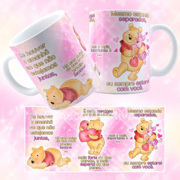 arte caneca pooh se houver o amanha arquivo digital arquivo digital