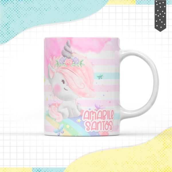 arte caneca unicornio arquivo digital arte digital