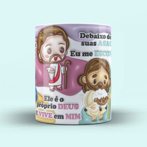 Arte Caneca Verdadeira Natal - Arquivo Digital - Imagem 2