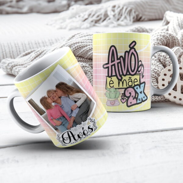 arte canecas avos png personalizacao