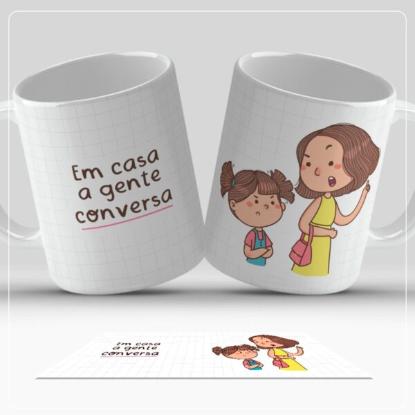 Arte Canecas Dia das Mães Png - Arquivo Digital - Imagem 2