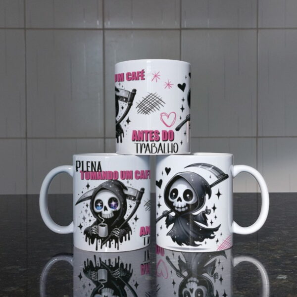 Arte Digital Caneca Amostradinho Frases - Imagem 4
