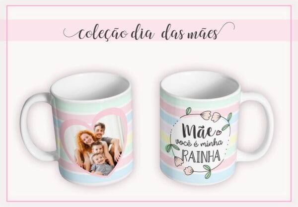 arte digital caneca mae modelo 13 arquivo digital design