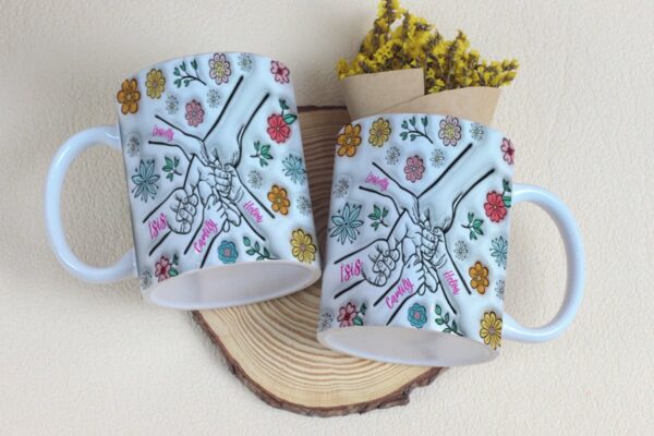 Arte Digital Caneca Maozinhas Dia Das Maes Png 4