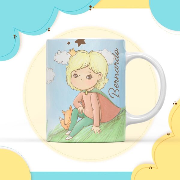 arte digital caneca o pequeno principe arquivo digital personalizacao
