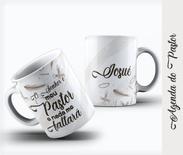 arte digital caneca pastor 01 arquivo digital kit digital