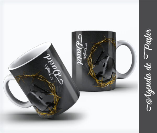 arte digital caneca pastor 07 arquivo digital arte digital