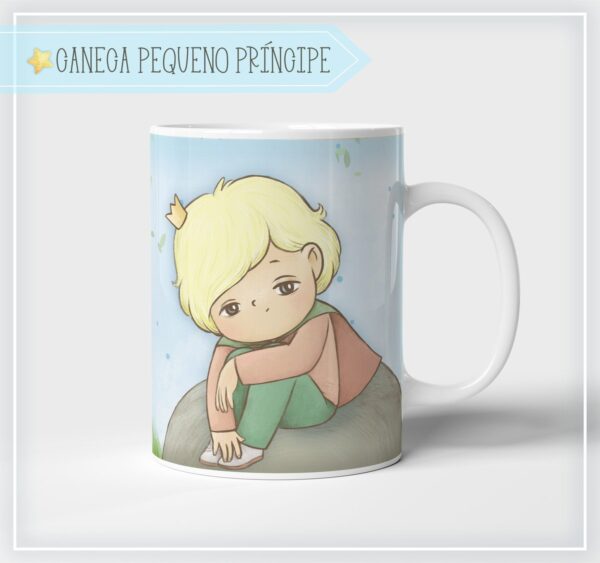 arte digital caneca pequeno principe arquivo digital bebe