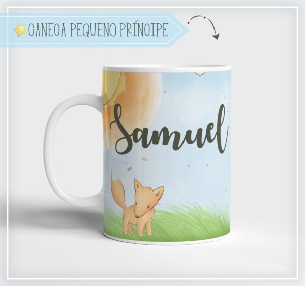 Arte Digital Caneca Pequeno Príncipe - Arquivo Digital - Imagem 2
