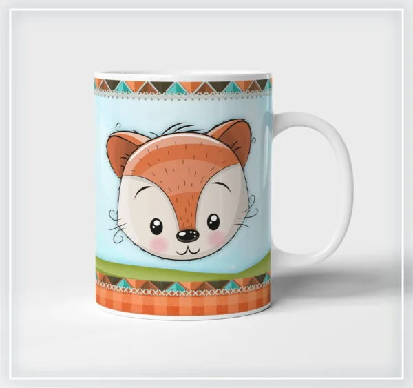 arte digital caneca raposinho menino arquivo digital arte digital caneca raposinho menino