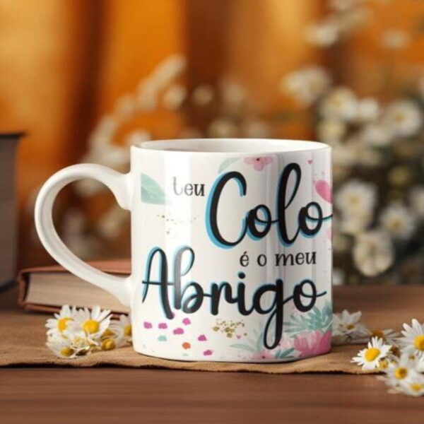 Arte Digital Canecas Mãe Abrigo - Png e Corel - Imagem 4