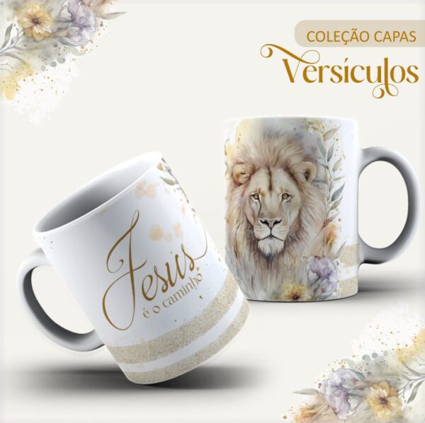 Arte Digital Canecas Versículos - Arquivo Digital - Imagem 4