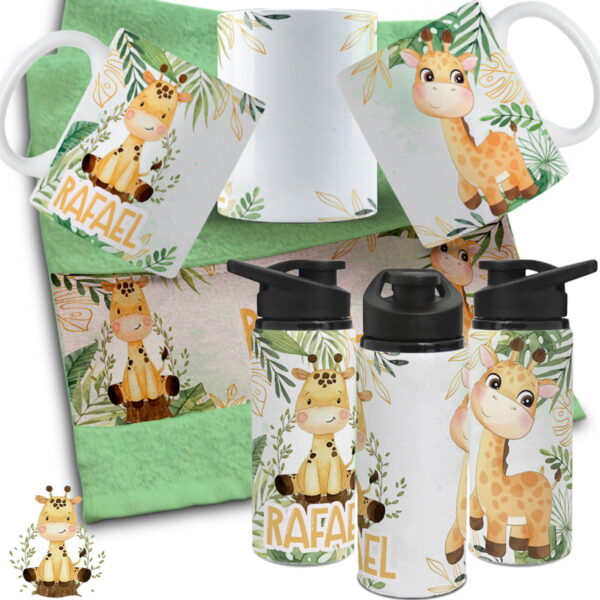 Arte Digital Personagens para Caneca, Toalhinha e Garrafinha - Imagem 4