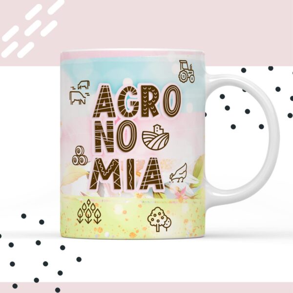 arte para caneca xicara agronomia arquivo digital arte digital