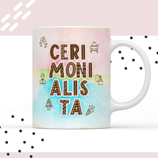 arte para xicara cerimonialista papelaria
