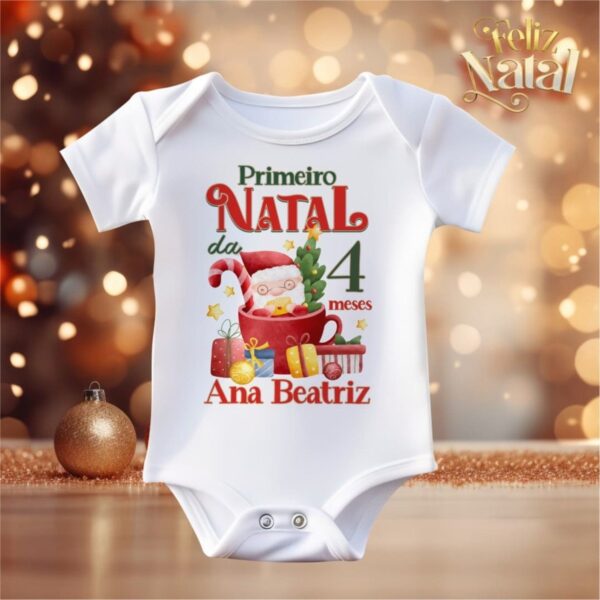 Artes Bodies Bebê Natal - Arquivo Digital - Imagem 2