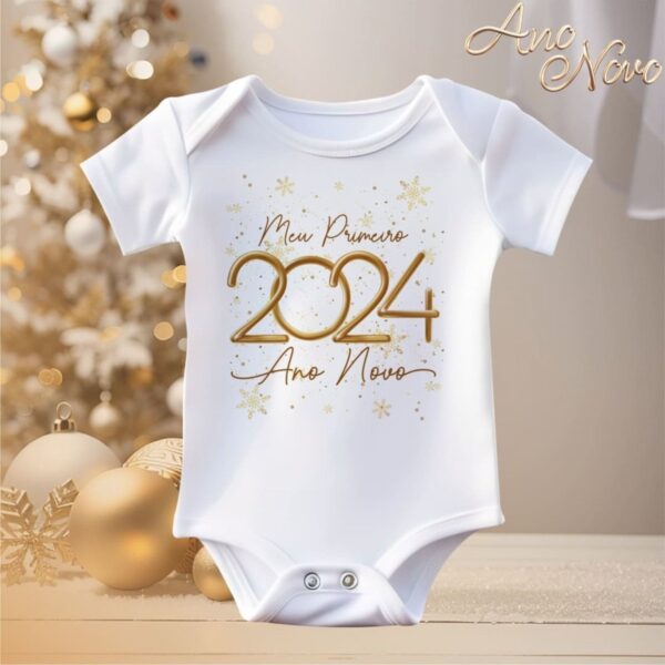 Artes Body Infantil Ano Novo 2024 - Arquivo Digital - Imagem 2
