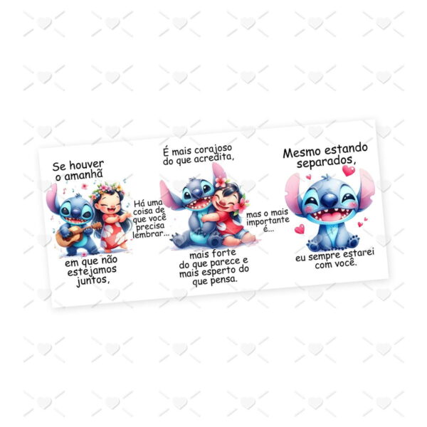 Artes Cancea Dia do Amigo Lilo e Stitch PNG Arquivo Digital