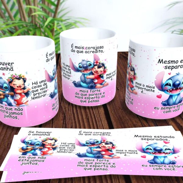 Artes Cancea Dia do Amigo Lilo e Stitch PNG Arquivo Digital