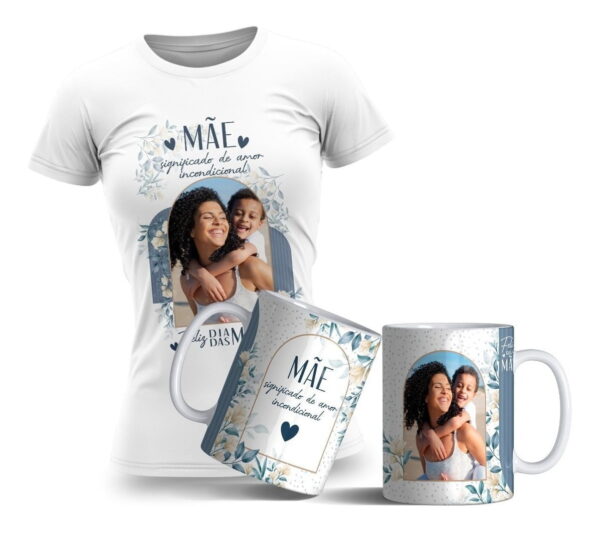 Artes Caneca E Camiseta Floral Dia Das Mães Editáveis Corel