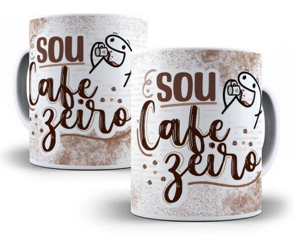 Artes Caneca Flork Café 24 Arquivos Editáveis P Sublimação