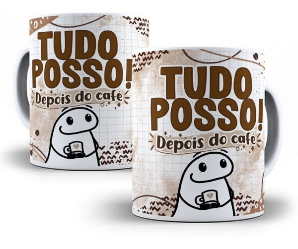 Artes Caneca Flork Café 24 Arquivos Editáveis P Sublimação