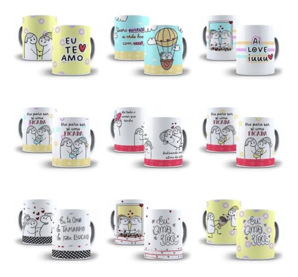 Artes Caneca Flork Dia Dos Namorados 26 Arquivos Png