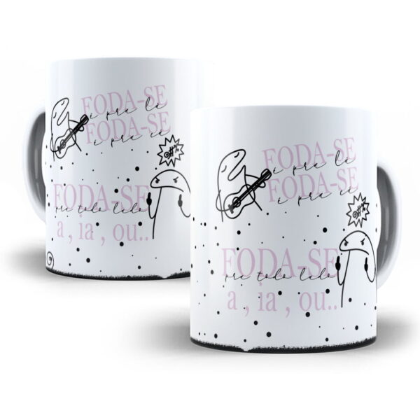 Artes Caneca Flork Foda-se Essa Merda Não Enche Meu Saco