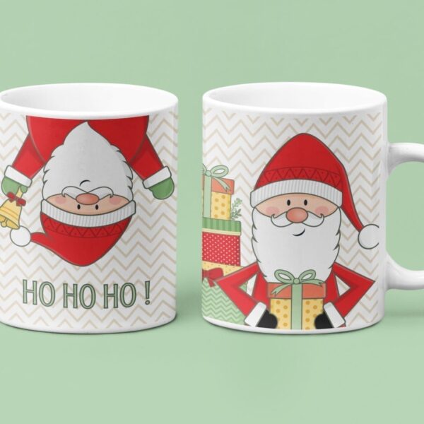 Artes Caneca Natal Feliz Tons Delicados Arquivos Em Jpg