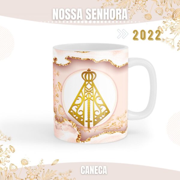 artes caneca nossa senhora aparecida arquivo digital presentar