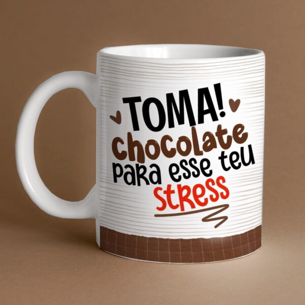 Artes Caneca Páscoa Flork Frases Engraçadas Chocolate