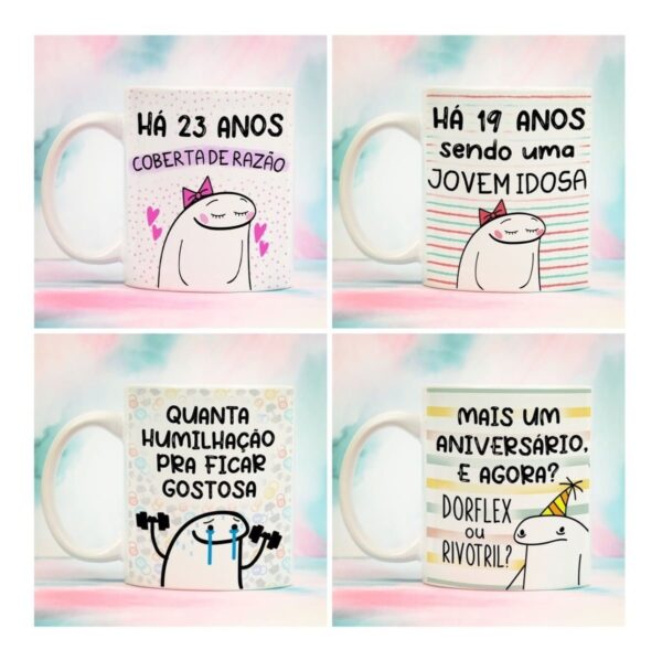 Artes Caneca Xícara Flork Frases Memes Divertidas Debochadas