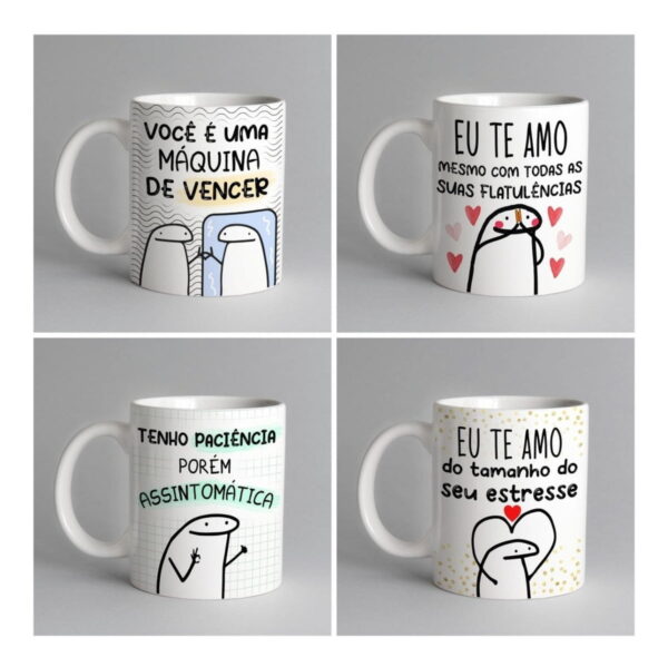 Artes Caneca Xícara Flork Frases Memes Divertidas Debochadas