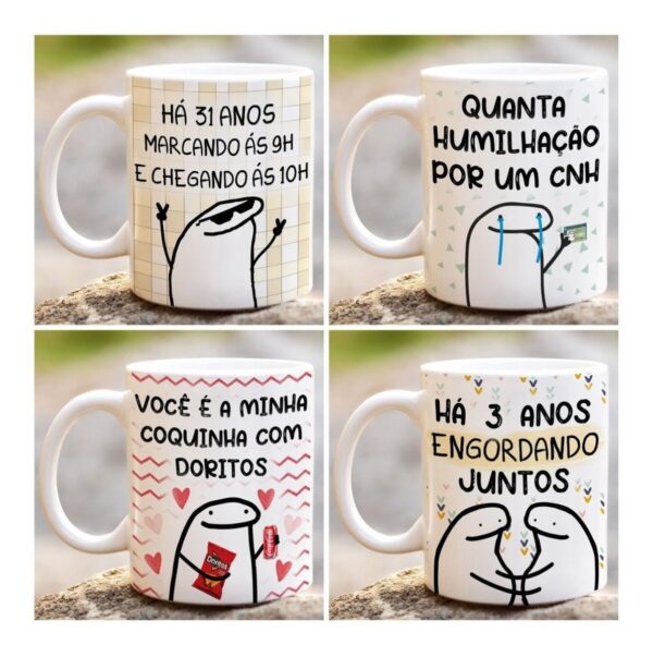 Artes Caneca Xícara Flork Frases Memes Divertidas Debochadas