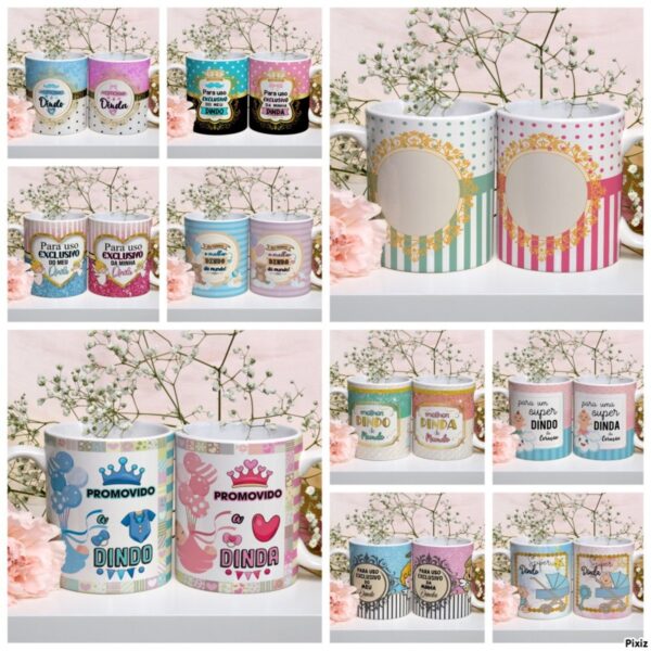 artes canecas dindos arquivo digital caneca 1