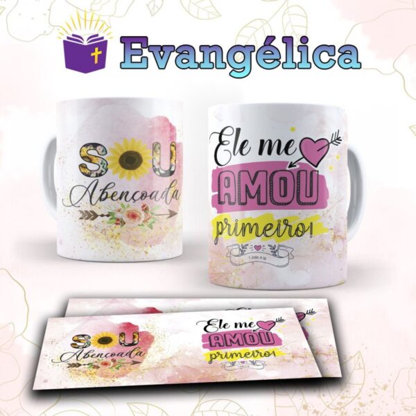 Artes Canecas Evangélicas - Arquivo Digital - Imagem 4