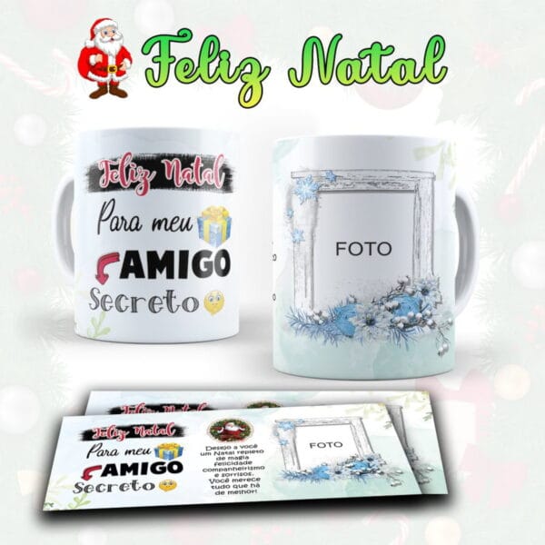 Artes Canecas Natal - Arquivo Digital - Imagem 3