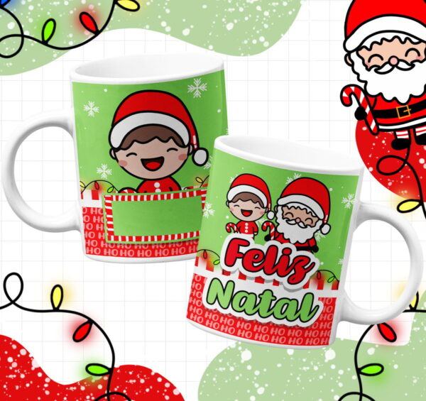 artes canecas natal infantil arquivo digital arte para caneca 2