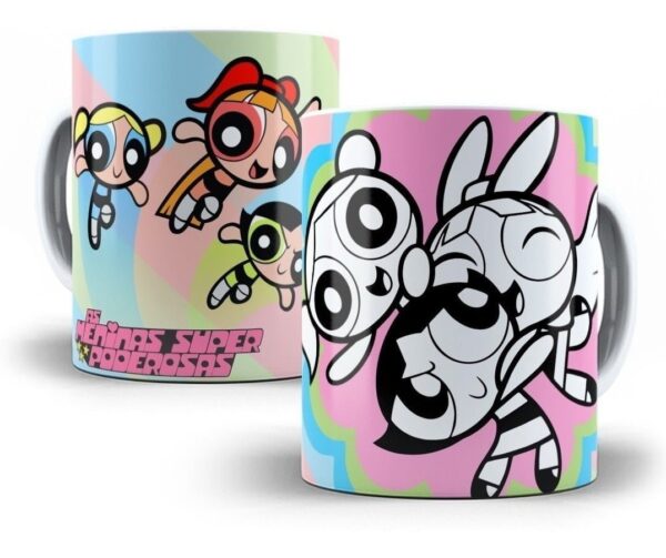 Artes Canecas Personagens Infantis Crianças P Colorir Png