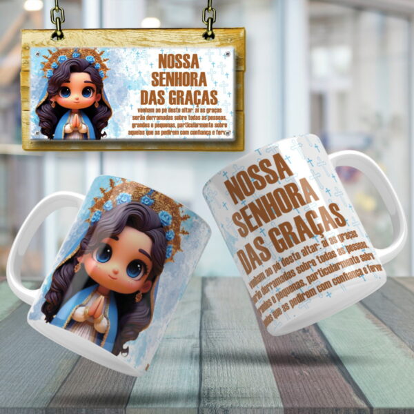 Artes Canecas Santos Católicos - Jpg - Imagem 2