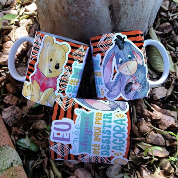 Artes Canecas Ursinho Puff - Png e Corel - Imagem 2