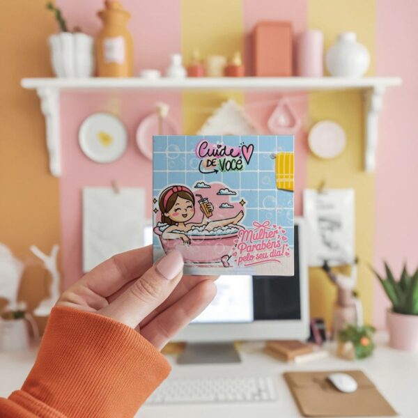 Artes Digitais para Dia das Mulheres: Cards e Fundos PNG