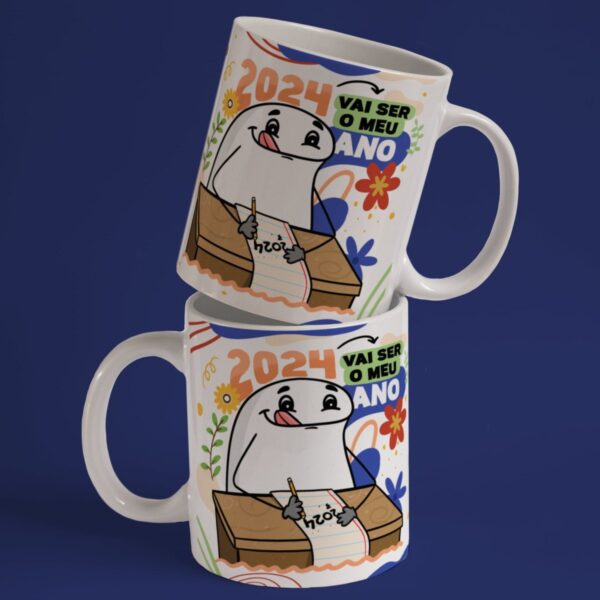 Artes para Caneca Flork Ano Novo - Imagem 2