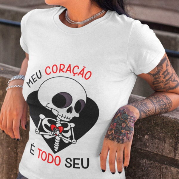 Artes Sublimação Dia Dos Namorados Caveirinhas Apaixonadas